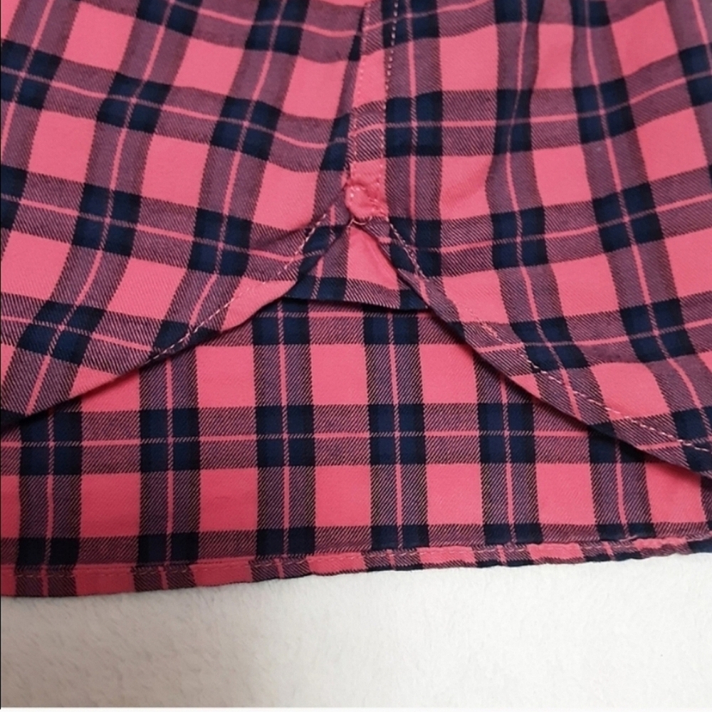 Talbots Button Up Flannel Plaid Shirt Womens XL - Picture 10 of 14